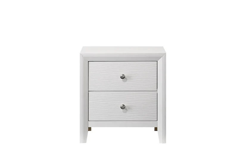 Evan White Nightstand