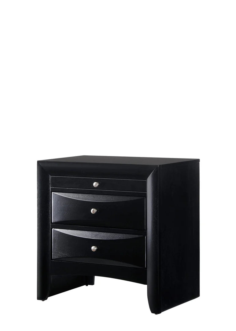 Black Emily Nightstand