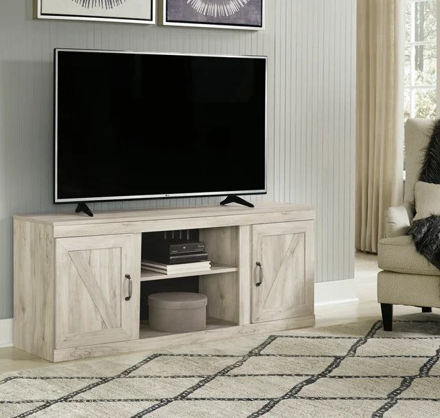 Anna Whitewash 60" TV Stand