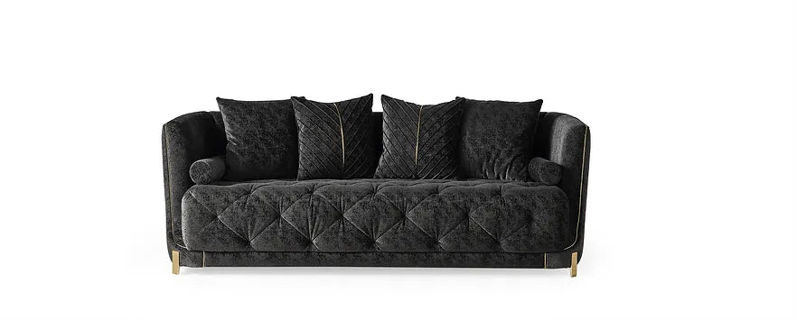 Elit Charcoal Sofa & Sofa Only