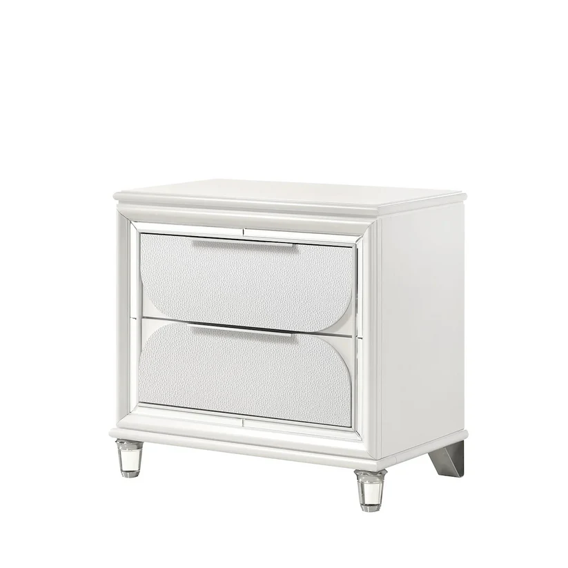 Eden White Nightstand