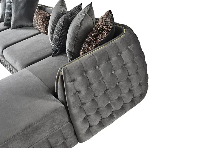 Sicilya Grey Sectional