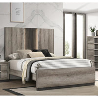 Rangley Grey LED Panel Bedroom Set