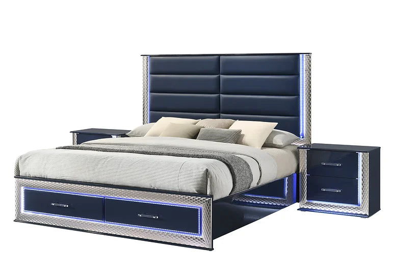 B80 Aya LED Platform Bedroom Set