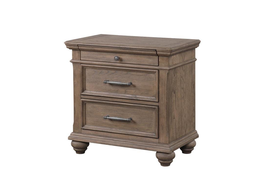 Nashville 4-Piece Bedroom Set (Bed, Dresser, Mirror, & Nightstand)
