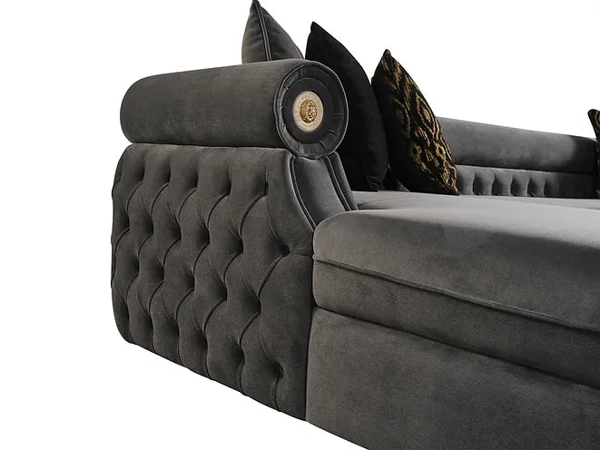 Brooklyn Grey Sectional