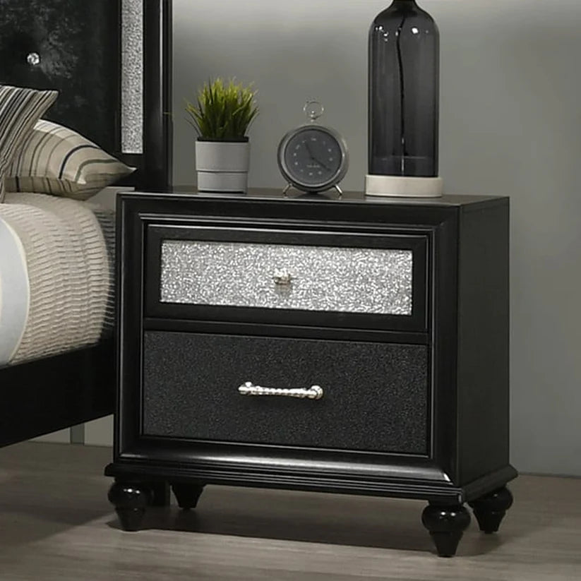 Lila Black Youth Bedroom Set