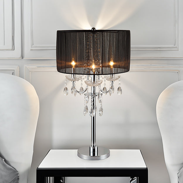 CM 6121T CHANDELIER TABLE TOUCH LAMP 29.5"H