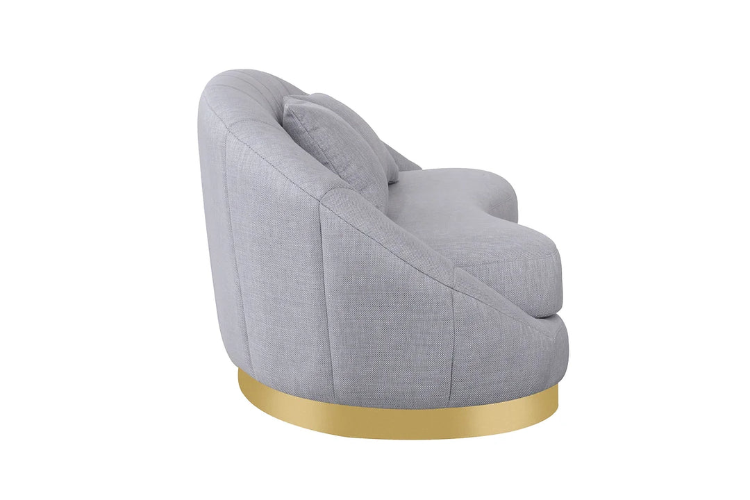 Olena (dove grey+ivory) Sofa Set