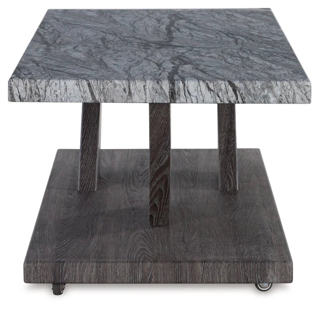 Bensonale Brown/Gray 3pc Occasional Table