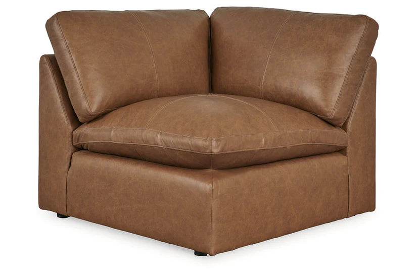 Genuine Leather Sectional Set