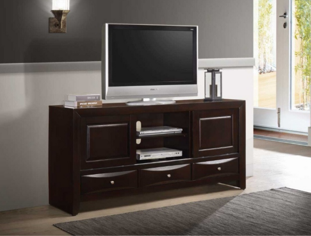 Emily Dark Cherry 68" Tv Stand