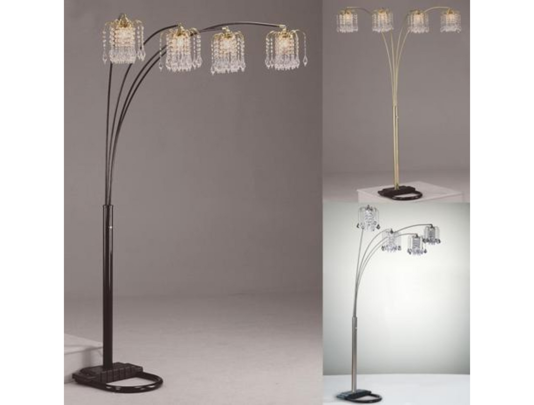 All Rain Drop Arc Floor Lamp