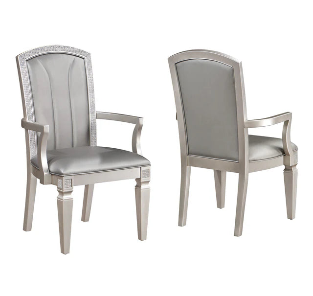 Klina Silver Champagne Dining Set