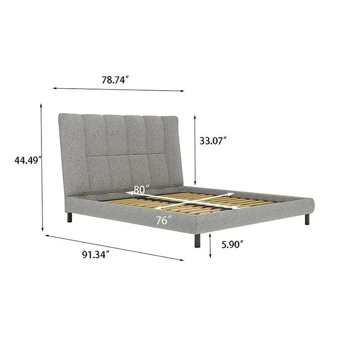 Cato Grey Bed