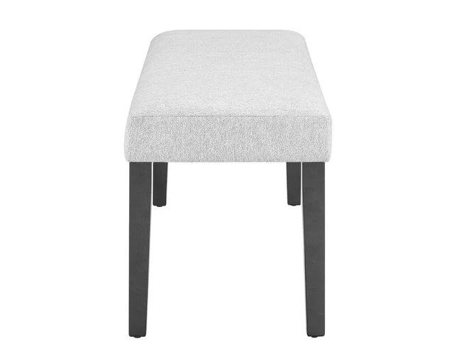 Camelia Dove Gray Dining Bench