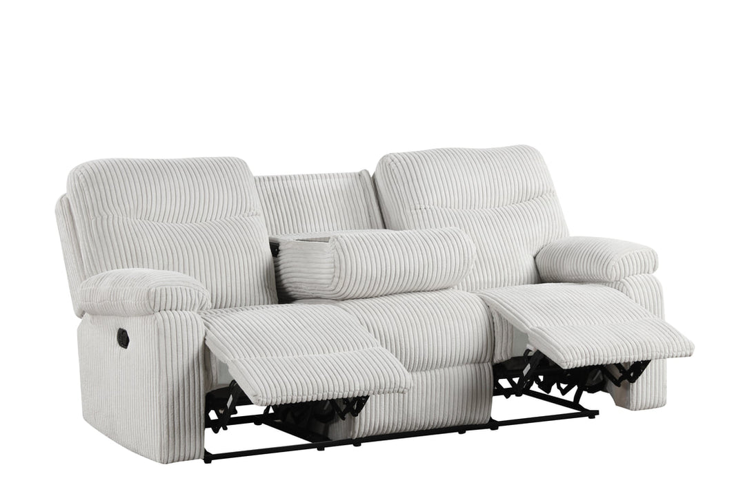 Bravo Beige 3-Piece Reclining Sofa Set