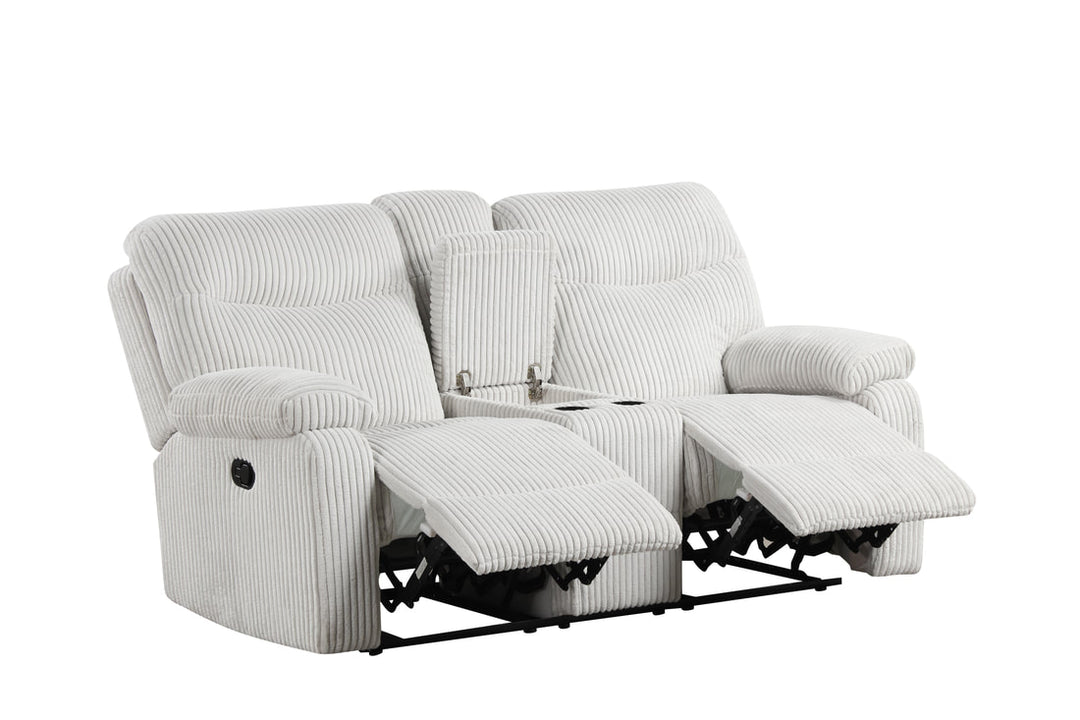 Bravo Beige 3-Piece Reclining Sofa Set