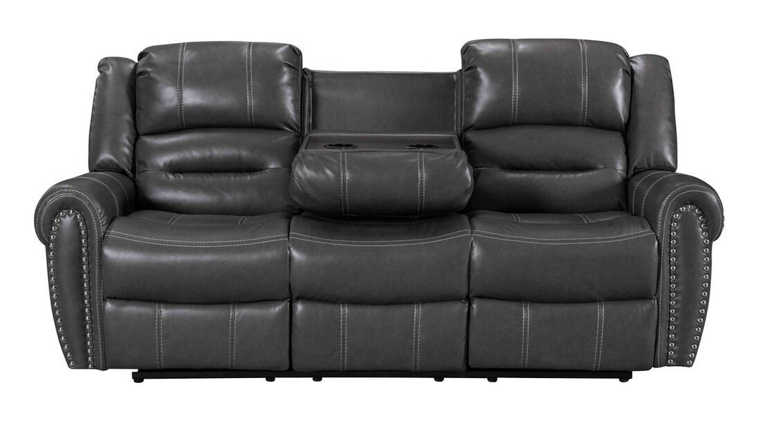 Lexington 3-Piece Gray Reclining Sofa Set