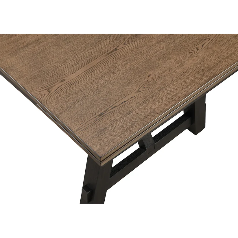 Maribelle Grey/Brown Dining Table
