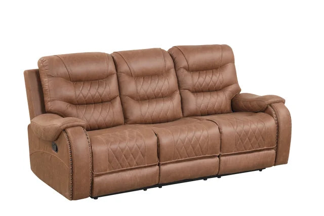 3001 Brown 3-Piece Recliner Set