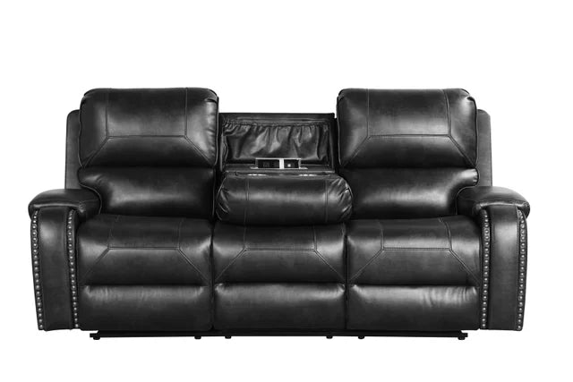 Titan Black 3-Piece Recliner Set