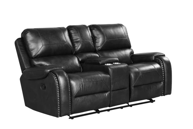 Titan Black 3-Piece Recliner Set