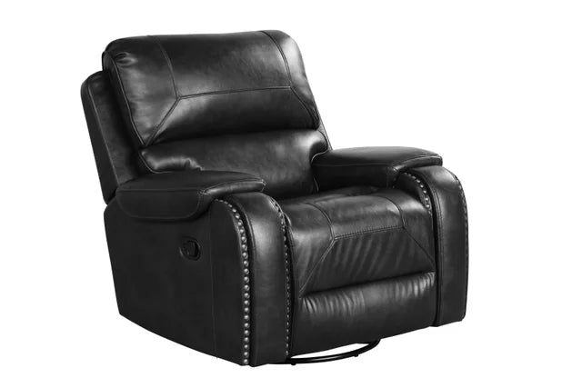 Titan Black 3-Piece Recliner Set