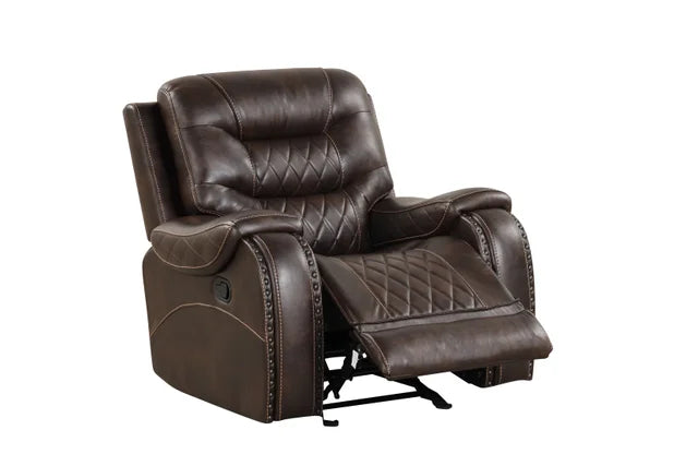 2002 Brown 3-Piece Recliner Set