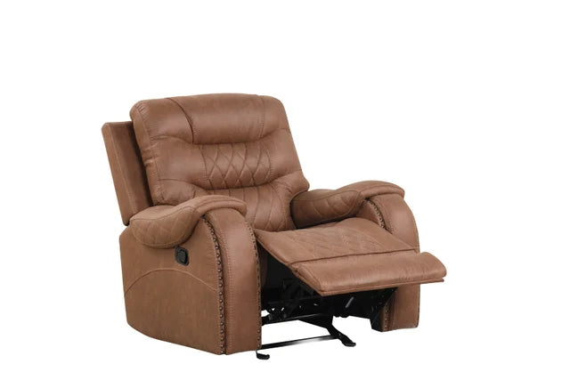 3001 Brown 3-Piece Recliner Set