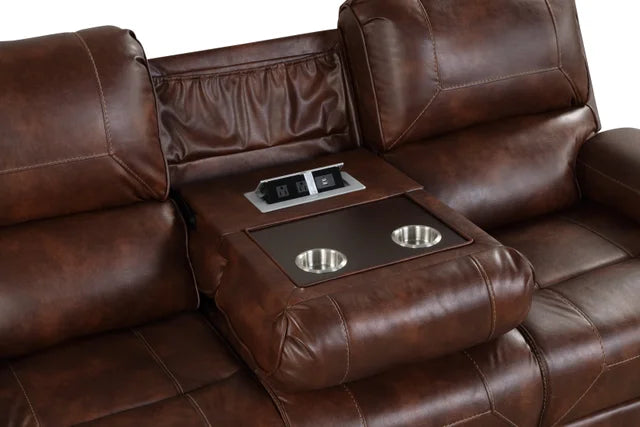 Titan Rust 3-Piece Recliner Set